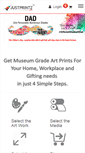 Mobile Screenshot of justprintz.com